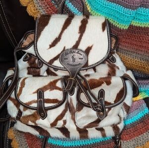 RARE** Polo Ralph Lauren cow fur BELLPORT